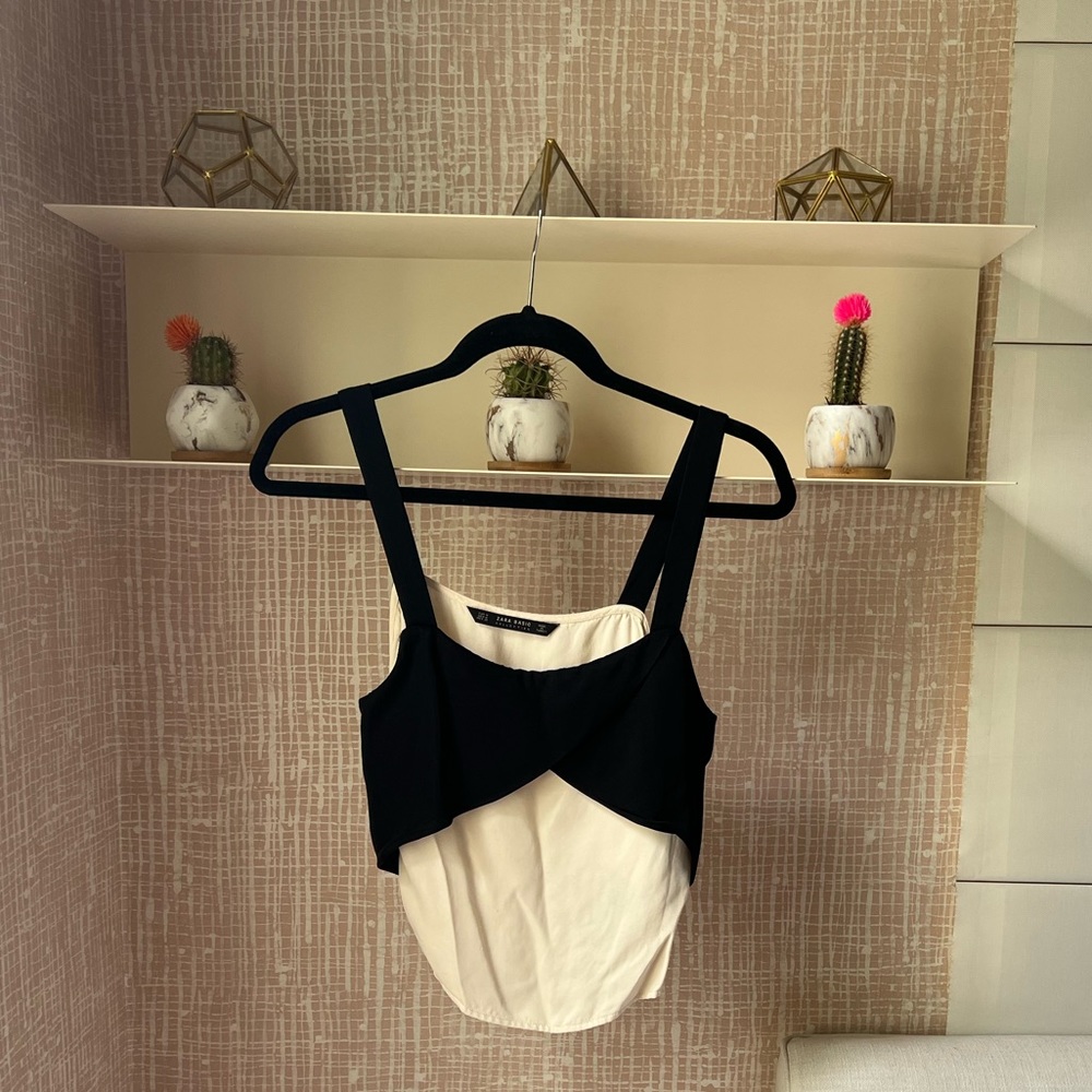 Zara basic collection blouse